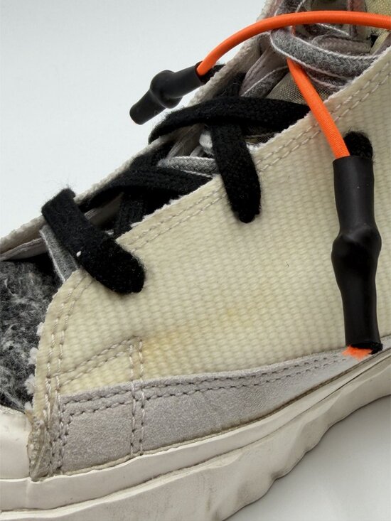 NIKE x READYMADE Blazer Mid  Womens 10 MEN 8.5‎ Black Orange High Top Sneakers main image 7